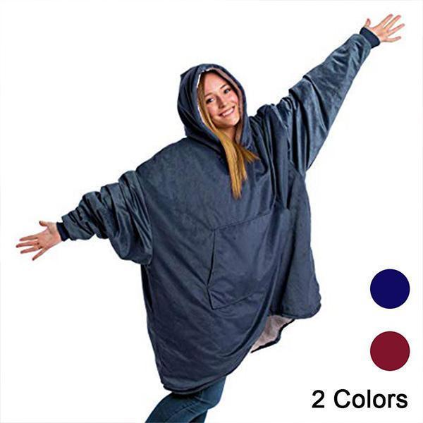 Oversized Blanket Sweatshirt For Adults & Children