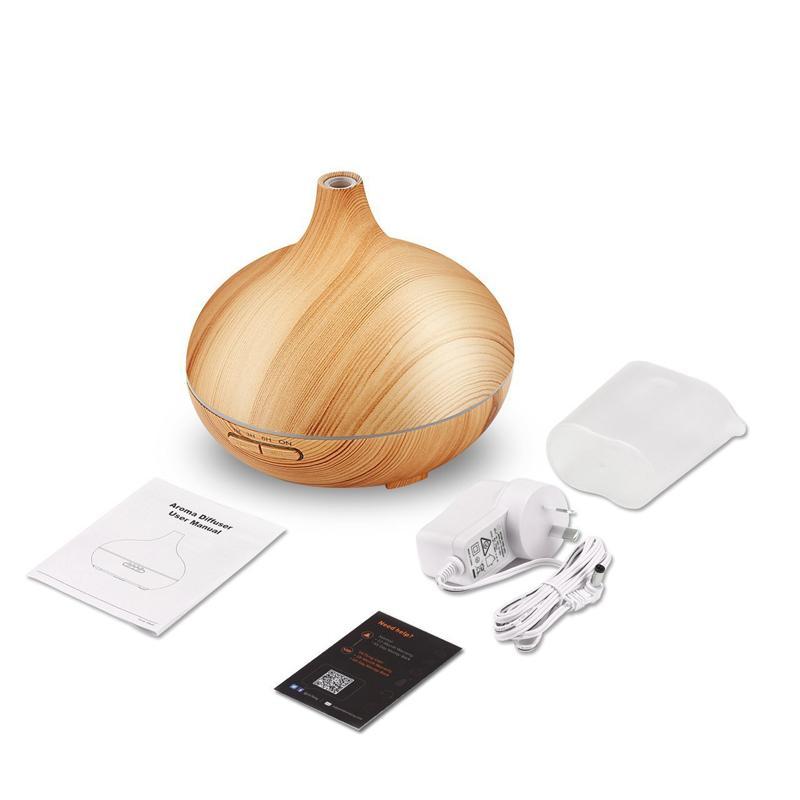 Ultrasonic Wood Grain Aromatherapy Machine