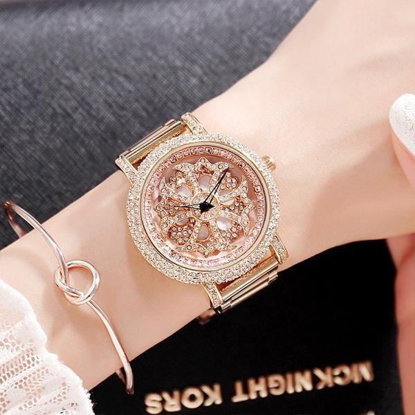 Women Waterproof Fashion Diamond Quartz Watch