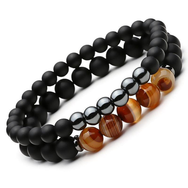 Balancing Hematite Agate Protection Bracelets