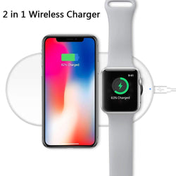 2 in 1 Wireless Charger