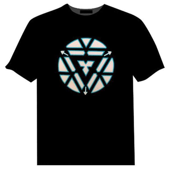 Avenger Voice Controlled LED T-Shirt