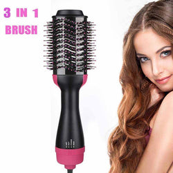 3 IN 1 ONE-STEP HAIR DRYER VOLUMIZER HOT HAIR BRUSH