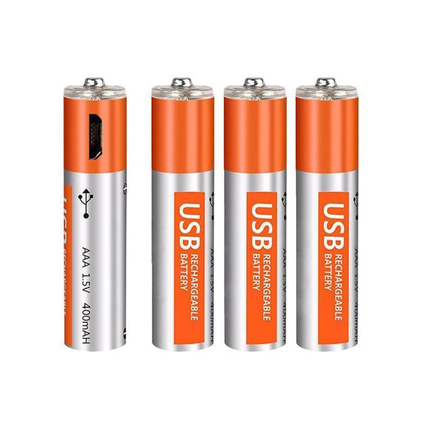 USB Rechargeable Batteries(4 Pcs)