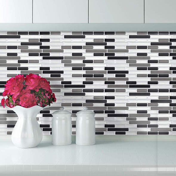 3D Mosaic Tile Self-adhesive Stickers(4 PCS)