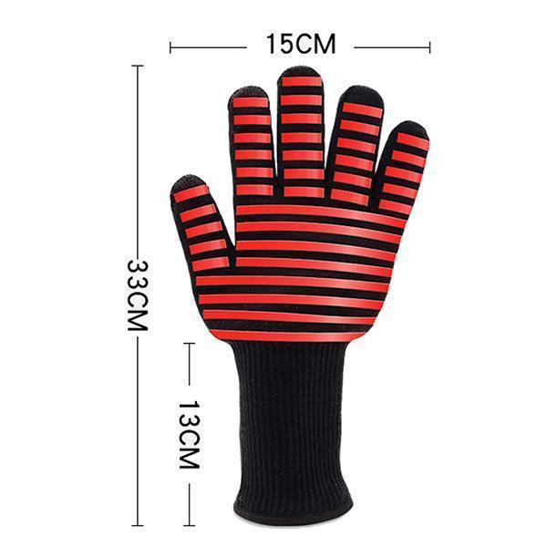 BBQ Gloves Extreme Heat Resistant 932°F(500°C)