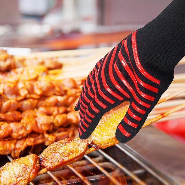 BBQ Gloves Extreme Heat Resistant 932°F(500°C)