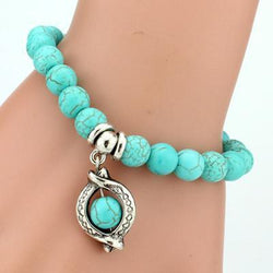 Love Turquoise Charm Bracelets