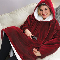 Oversized Blanket Sweatshirt For Adults & Children