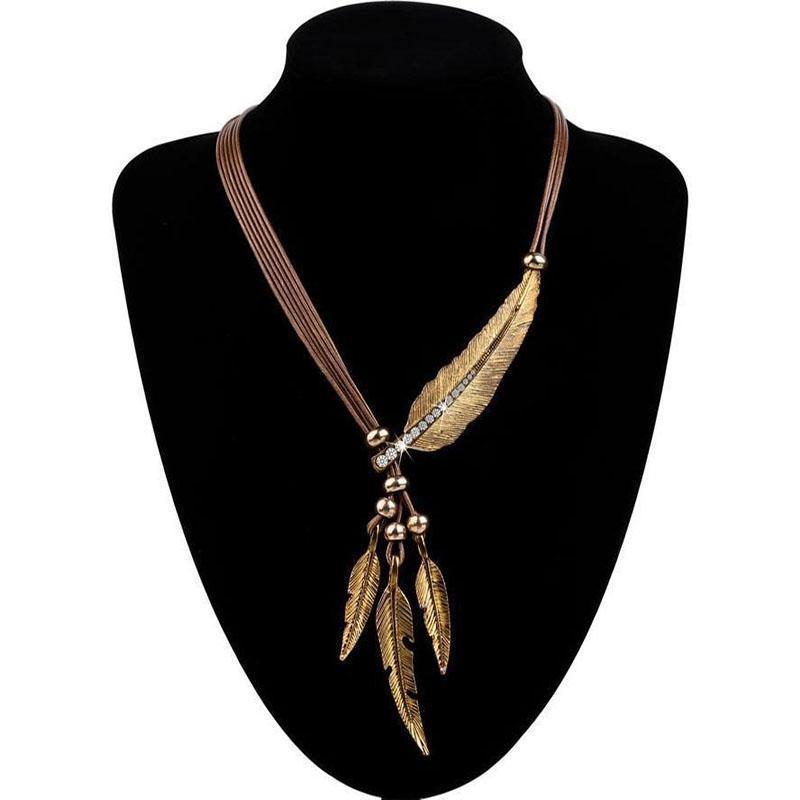 Feather Pendant Necklaces of Truth