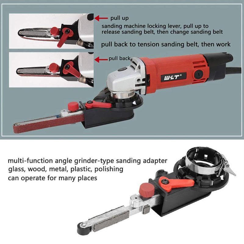 Belt Sander Angle Grinder Attachment