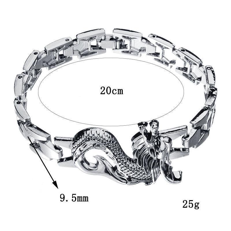 Dragon Spirit Stainless Steel Bracelet