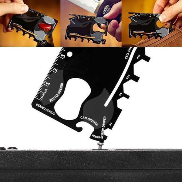 18 in 1 Multi-purpose Credit Card Tool