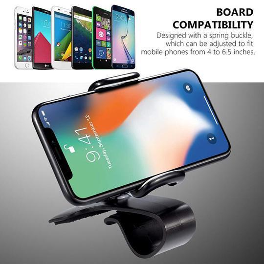 Dashboard Clip Mount Car Phone Holder