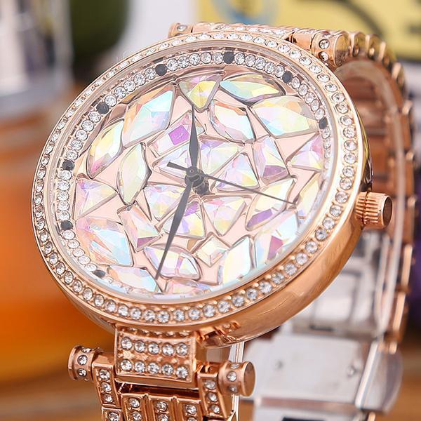 Fashion Full Diamond Quartz Watch