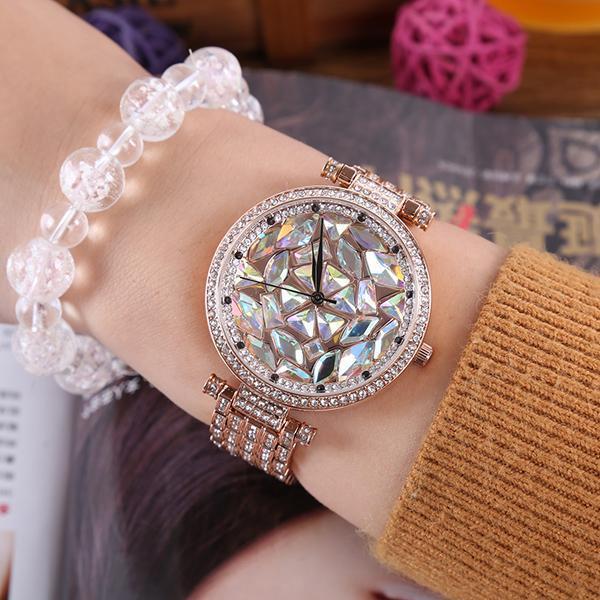 Fashion Full Diamond Quartz Watch