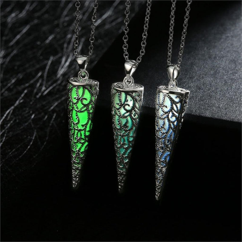 Mystical Glowing Pendulum Pendant Necklaces