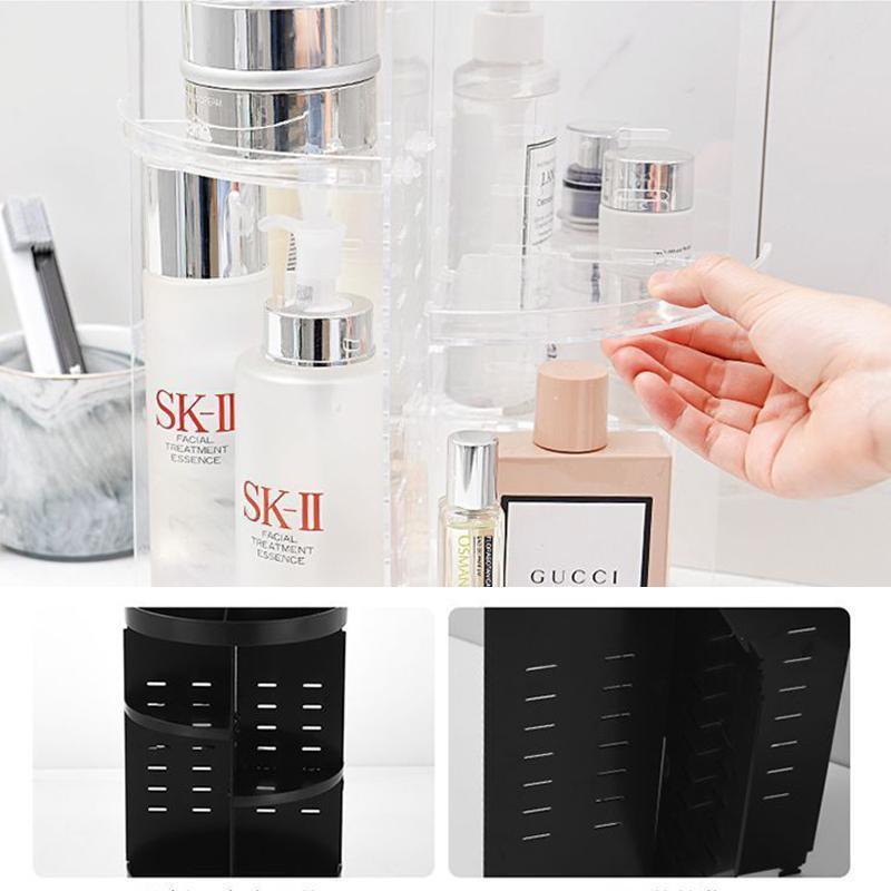 360 Rotating Adjustable Makeup Organizer