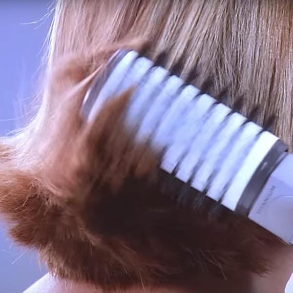 Rotating Curling Iron Brush