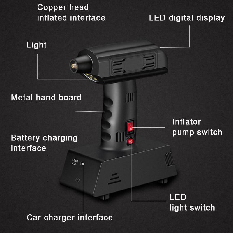 Portable Metal Inflator Pump(1 Set)