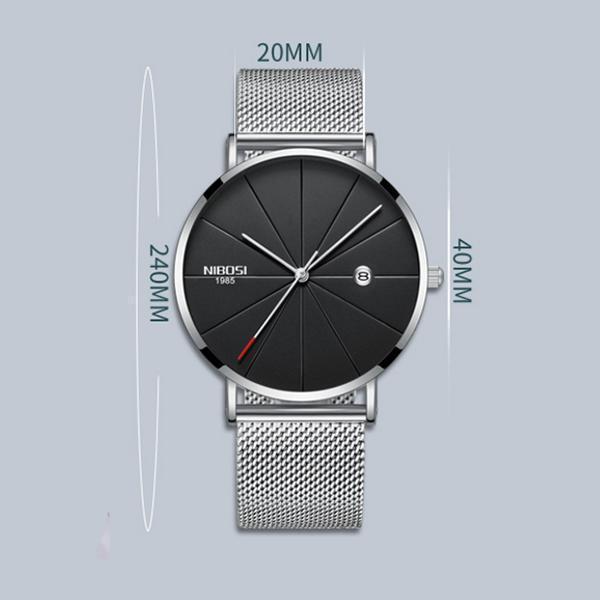 Waterproof Men Minimalist Quartz Watch