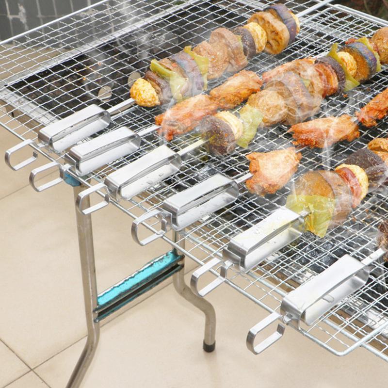 Stainless Steel BBQ Skewers (6pcs/Pack)