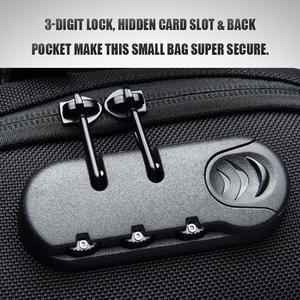 Anti-theft Backpack With 3-Digit Lock