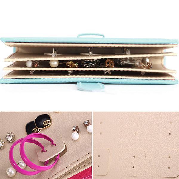 Portable Earrings Organizer Book