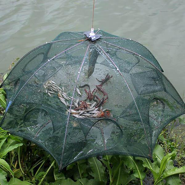 Folded Portable Automatic Fishing Net