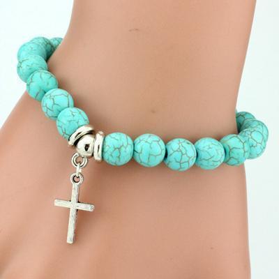 Love Turquoise Charm Bracelets