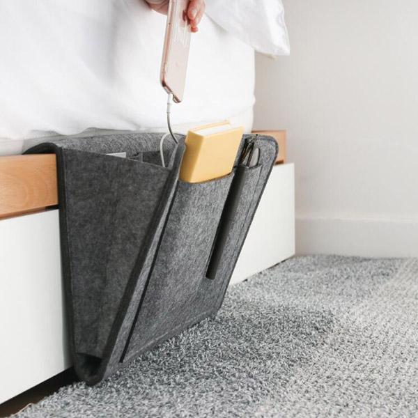 Bedside storage bag