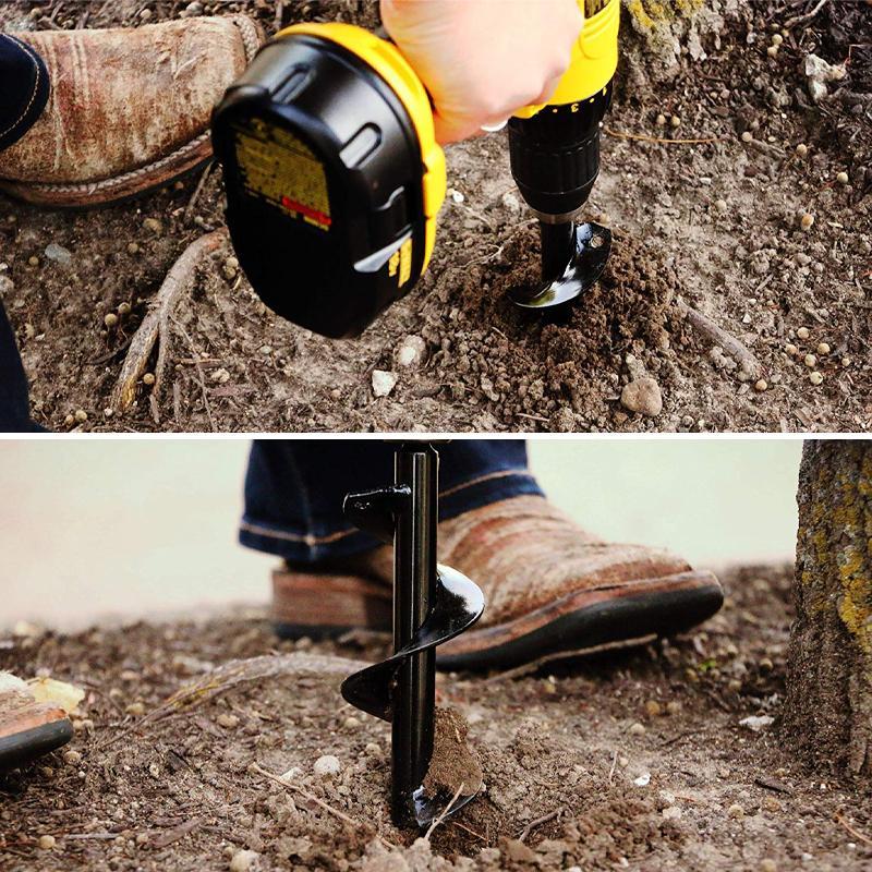 Spiral Hole Drill Planting & Grass Plug Auger