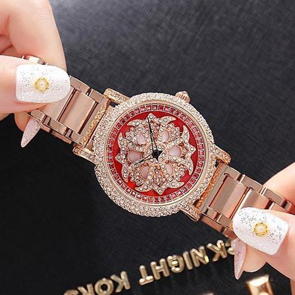 Women Waterproof Fashion Diamond Quartz Watch