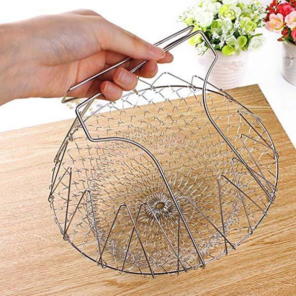 Multi-Function Folding Basket