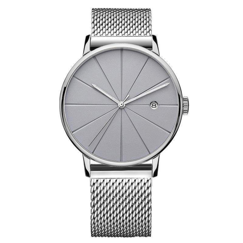 Waterproof Mesh Strap Analog Watch