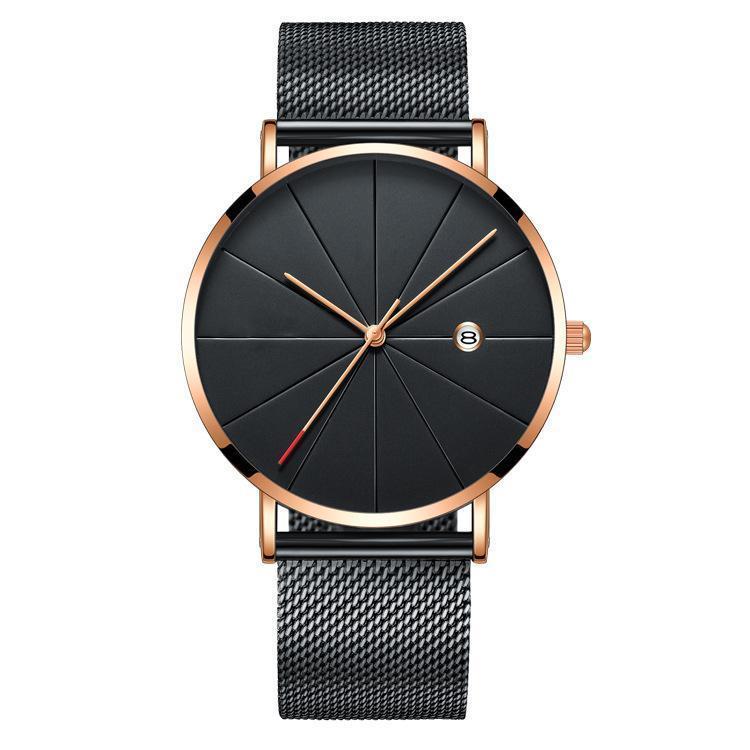 Waterproof Mesh Strap Analog Quartz Watch