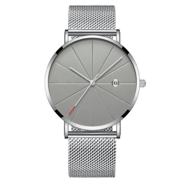 Waterproof Mesh Strap Analog Quartz Watch