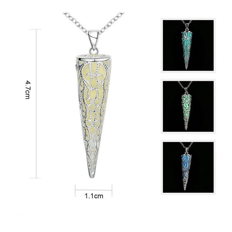 Mystical Glowing Pendulum Pendant Necklaces