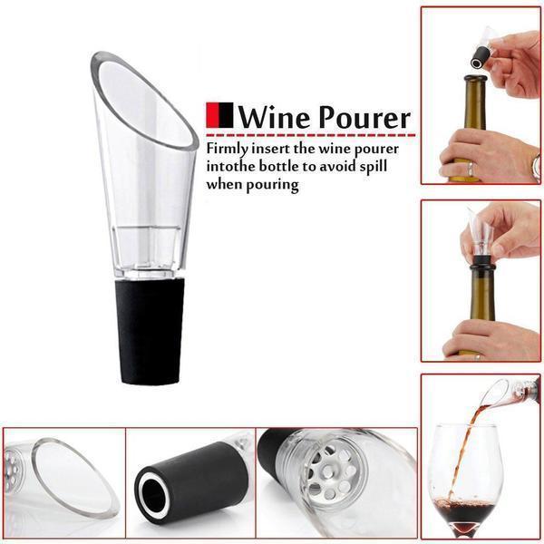 Air Pressure Red Wine Bottle Opener (1 Set)