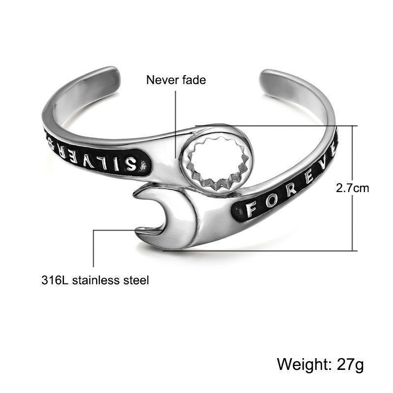 Titanium Steel Wrench Bracelet