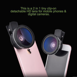 2 in 1 Universal Mobile Phone Lens