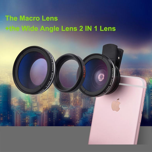 2 in 1 Universal Mobile Phone Lens