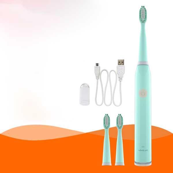 Rechargeable Automatic Acoustic Soft Wool Whitening and Waterproofing Electric Toothbrush for Adults