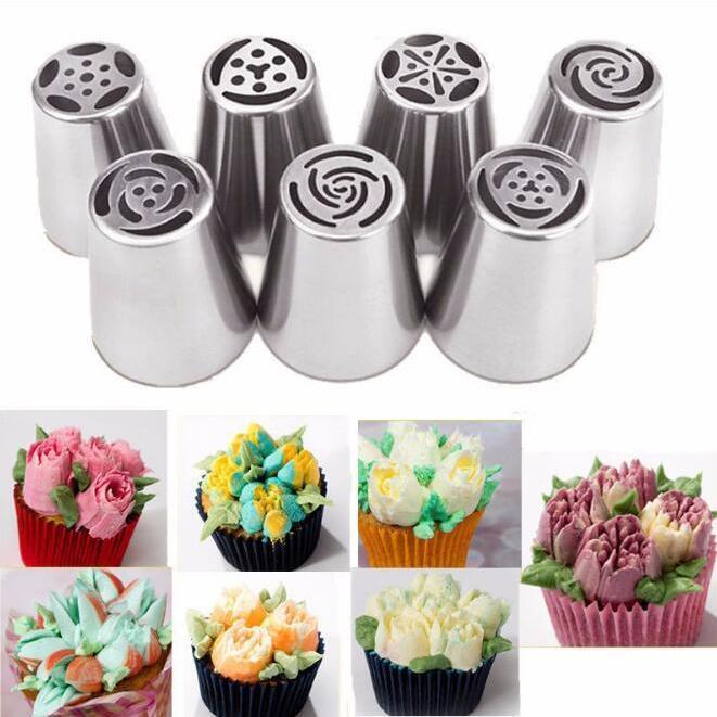 Cake Decorating Nozzles(7 Pcs)