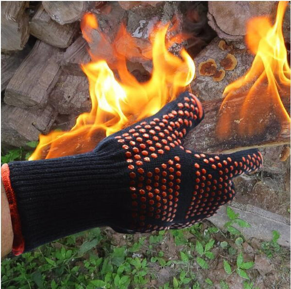 BBQ Gloves Extreme Heat Resistant 932°F(500°C)