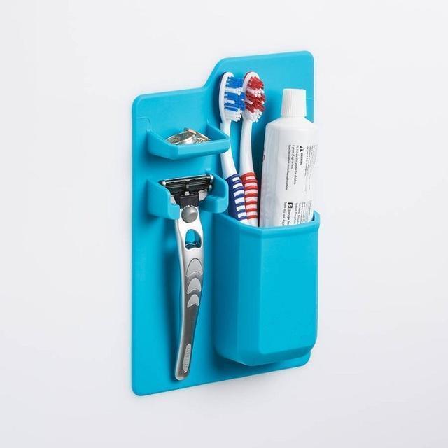 Antimicrobial Silicone Toothbrush Holder