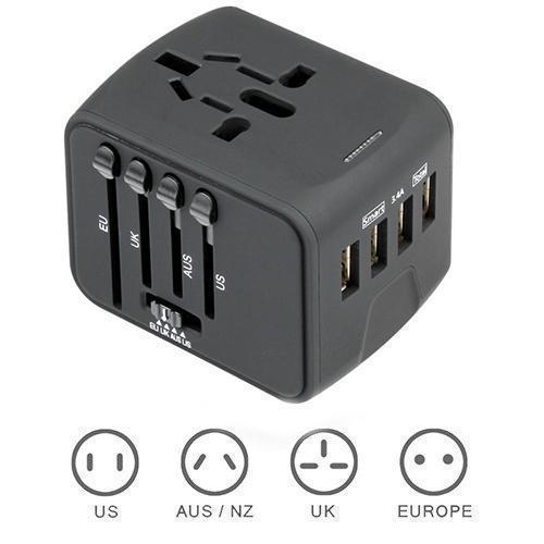 Universal USB Travel Power Adapter