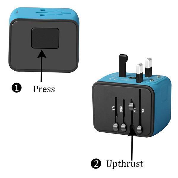 Universal USB Travel Power Adapter